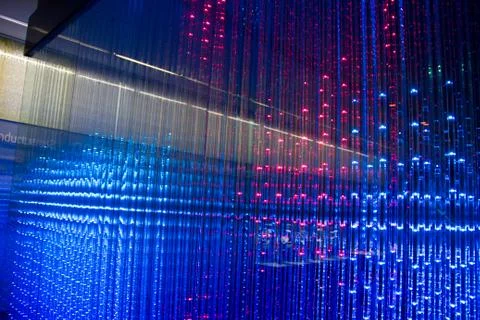 Close-up of the Matrix of a Screen made of multiple LEDs Stock Photos
