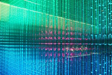 Close-up of the Matrix of a Screen made of multiple LEDs Stock Photos