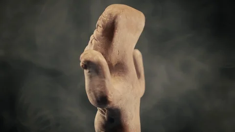 Close-up mayan statues 4K, 60 fps Stock Footage 125021410
