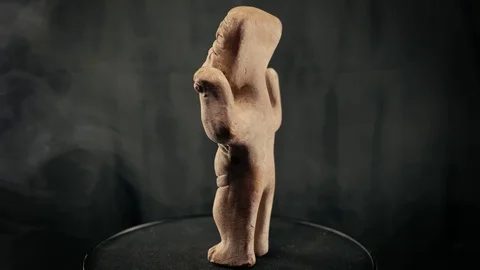 Close-up mayan statues 4K, 60 fps Stock Footage 125021668