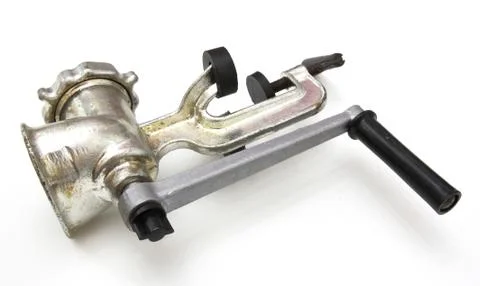 Close up of meat grinder Stock-Fotos
