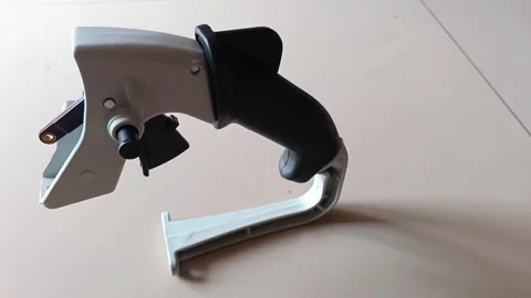 Close-up of a mechanical hand tool. Stock Footage 335019602
