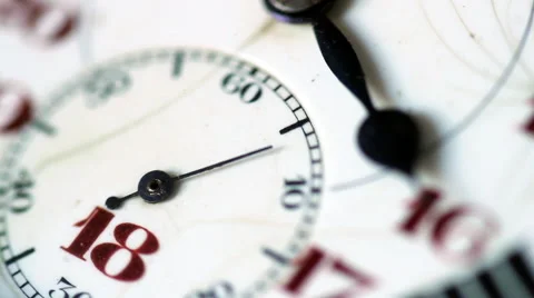 Close up of mechanical watch Video stock 41505634