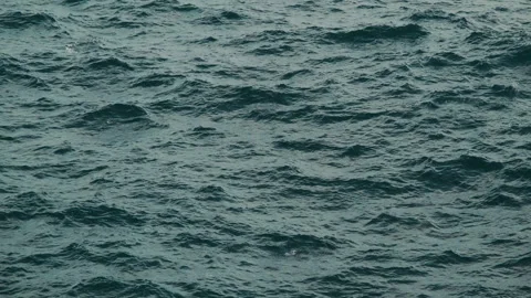 Close-up of Mediterranean Sea waves Stock Footage 287581061