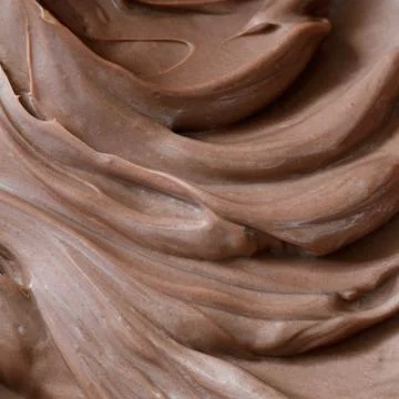 Close-up of melt chocolate Stock Photos