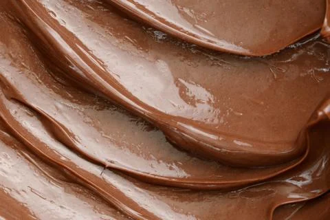 Close-up of melt chocolate Foto stock