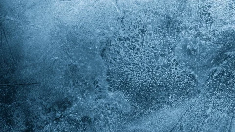 Close-up of melting ice on black background Stock-Footage 111174269