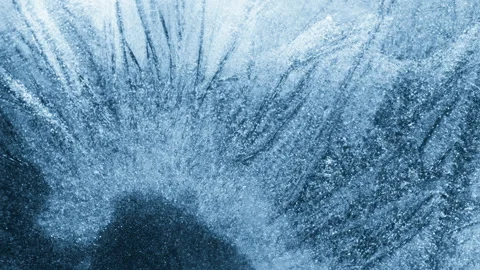 Close-up of melting ice on black background Video stock 111241264