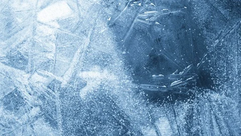 Close-up of melting ice on black background 스톡 동영상 125578083