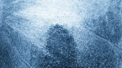 Close-up of melting ice on black background 스톡 동영상 125584572