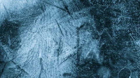 Close-up of melting ice Stockbeeldmateriaal 80980435