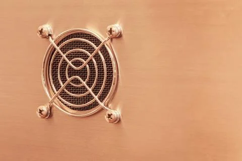 Close-up mesh with round protective elements Stock Photos