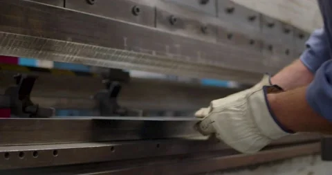 Close Up of Metal Bender Stock Footage 200790332