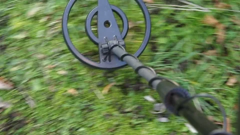 Close up metal detector Stock Footage 101885010