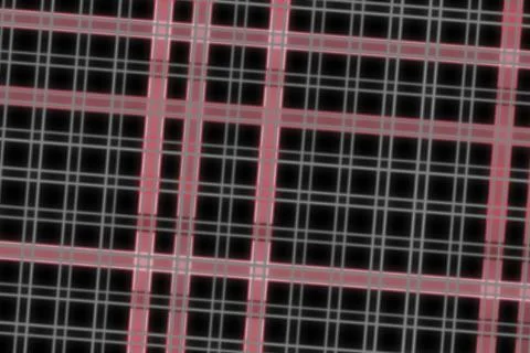 Close-up of metal grid structure with pink and black colors Stock Illustration