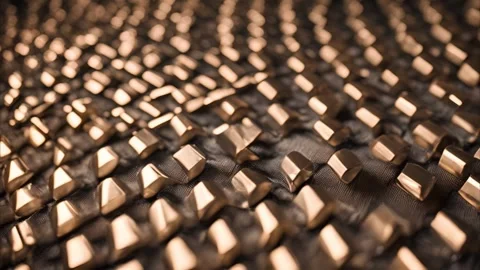 Close-up of a Metal Texture Stock Footage 284742259