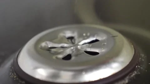 Close-up of a Metallic Venting Valve with Rising Steam on a Cooker Stock-Footage 343028576