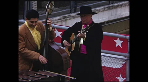 Close Up of Mexican Band 3 Stock Footage 47646441