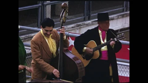 Close Up of Mexican Band Stock Footage 47646206