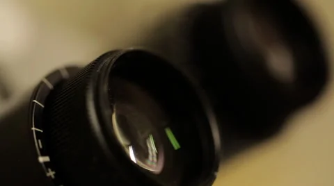 Close up microscope Video stock 43433064