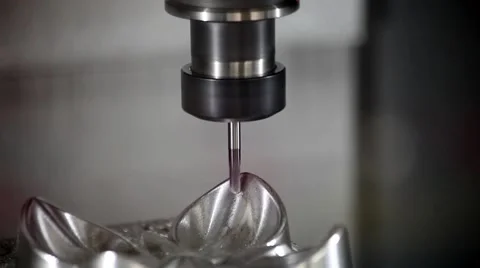 Close up of miling machine Stock Footage 51922792