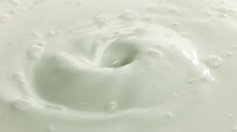 Close-up of milk being blended Video stock 46648482