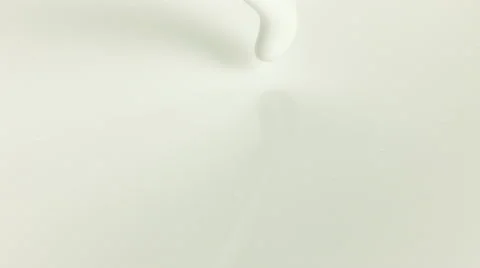 Close-up of milk being poured Stock Footage 46652811