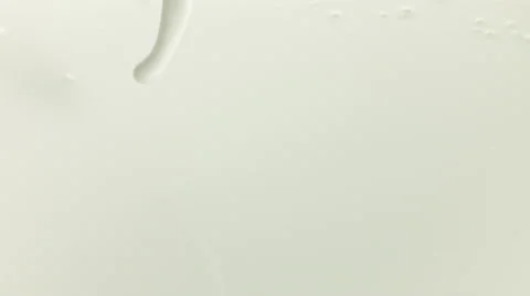 Close-up of milk being poured Stock Footage 46653075