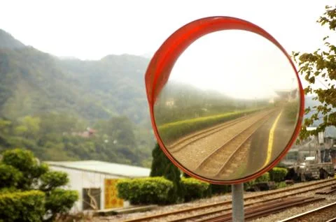 Close-up of mirror Stock Photos