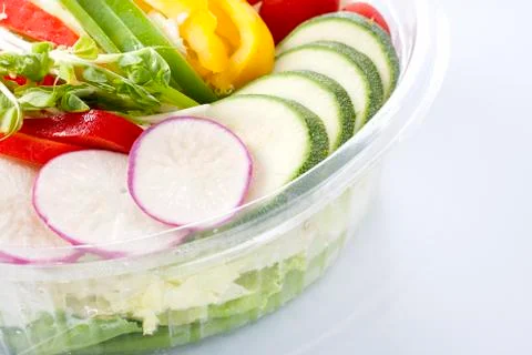 Close up mixed salad Stock Photos