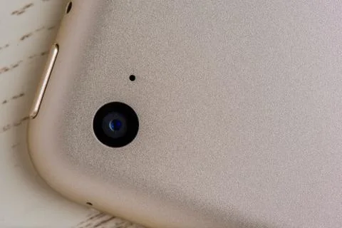 Close up of a Mobile Phone Camera Stock Photos