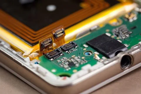 Close up of mobile phone Stock Photos