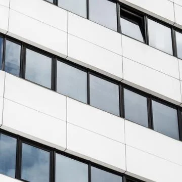 Close-up of modern building Foto stock