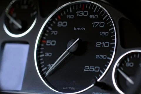 Close up modern car dashboard Foto stock