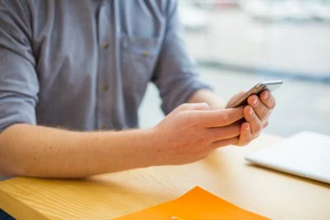 Close up of a modern gadget Stock Photos
