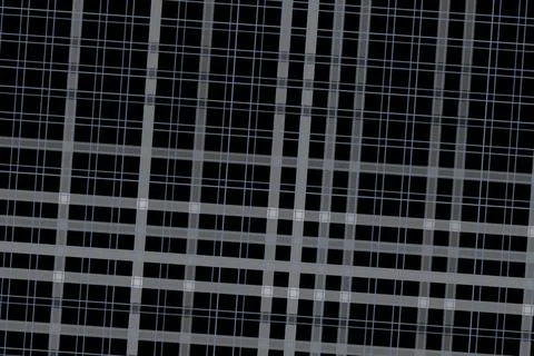 Close-up of a modern metal grid or fence pattern Stockillustratie