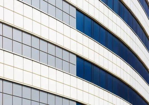 Close-up of modern Foto stock