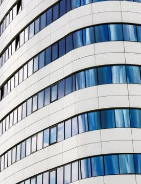 Close-up of modern skyscraper Stock Photos