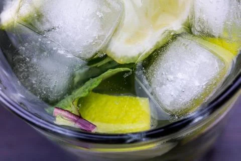 Close-up of Mojito Stock Photos