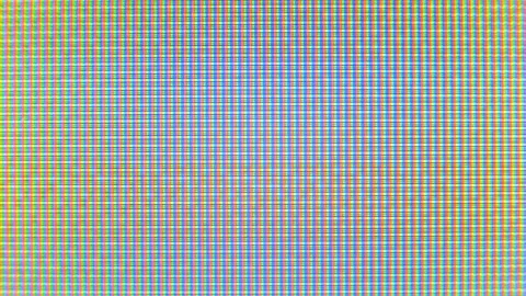 Close-up of the Monitor's Pixels Stock Footage 103751228