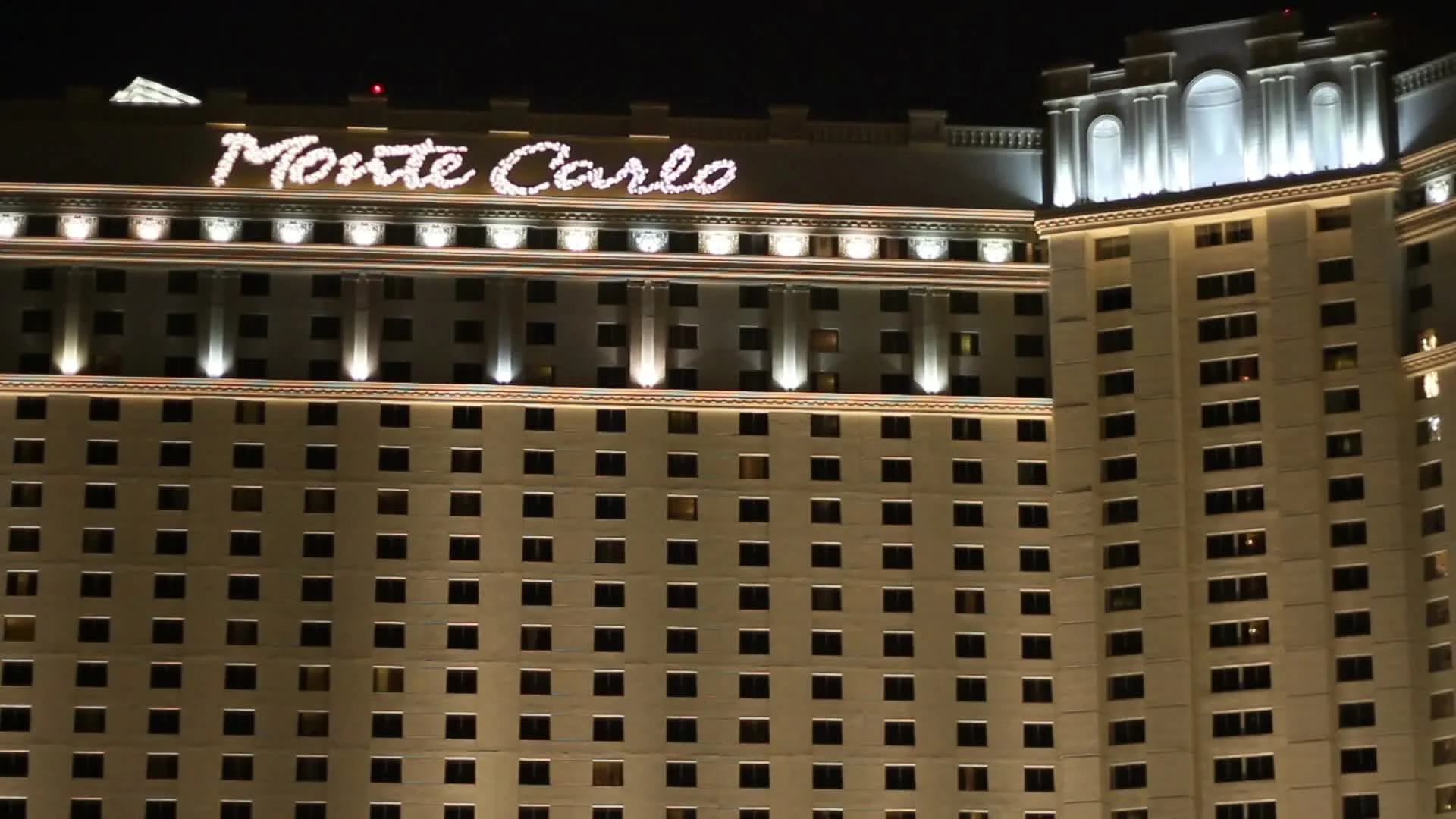 Picture Of Monte Carlo Hotel Las Vegas Strip At Night