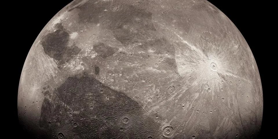 Close up of the moon. The moonlight. Elements of this image furnished by NASA Stock-Fotos