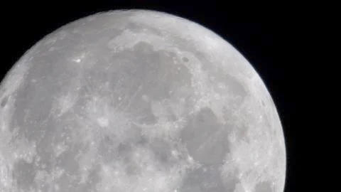 Close up of the moon Stock Photos