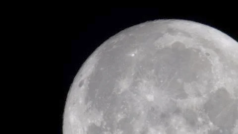 Close up of the moon Stock Photos