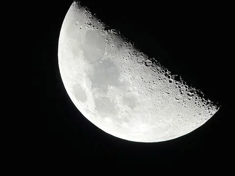 Close-up of the moon Stock Photos