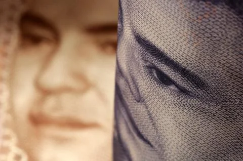 Close up on Moroccan banknotes Stock Photos