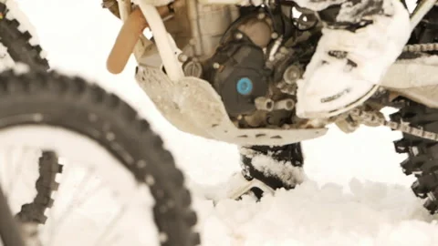 Close up motorcycle Stock Footage 166559631