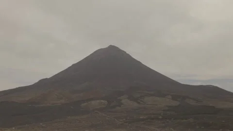 Close Up to mountains at Cabo Verde 스톡 동영상 150871035