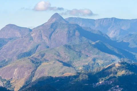 Close up from the mountains at Petropolis Stock Photos