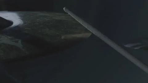 Close Up Moving Cymbal Log Stock Footage 54047446